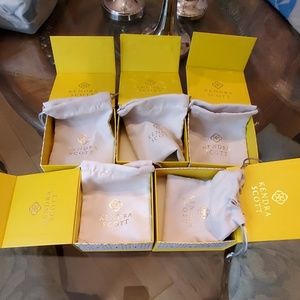 Kendra Scott Empty Boxes and Pouches lot of 5